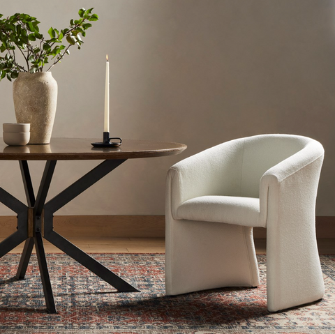 Elmore Dining Chair - Portland Cream