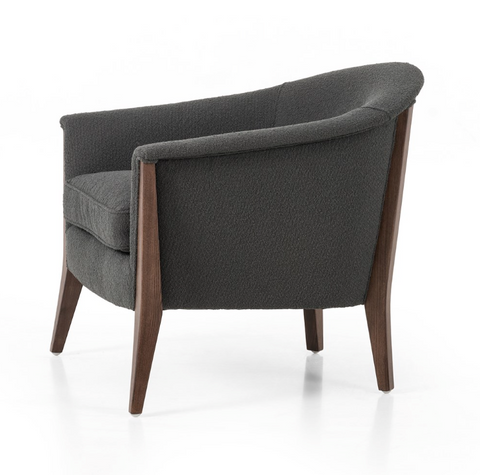 Nomad Chair-Fiqa Boucle Charcoal