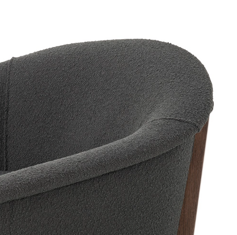 Nomad Chair-Fiqa Boucle Charcoal