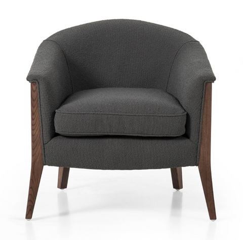 Nomad Chair-Fiqa Boucle Charcoal