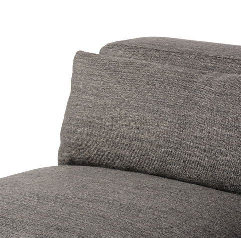 Sena Armless Sofa Piece - Alcala Graphite