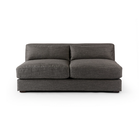 Sena Armless Sofa Piece - Alcala Graphite