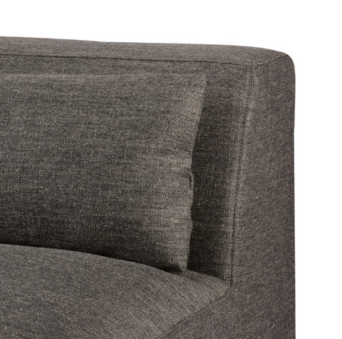 Sena Armless Sofa Piece - Alcala Graphite