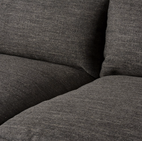 Sena Armless Sofa Piece - Alcala Graphite