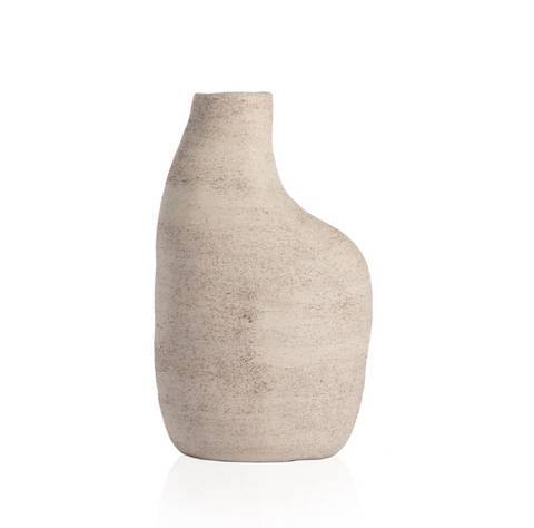 Arid Vase - Distressed Cream