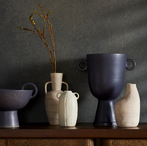 Arid Vase - Distressed Cream