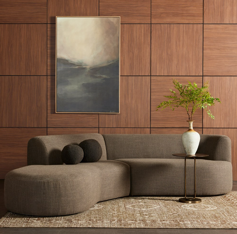 Kipton 2Pc Right Chaise Sectional-Gibson Mink