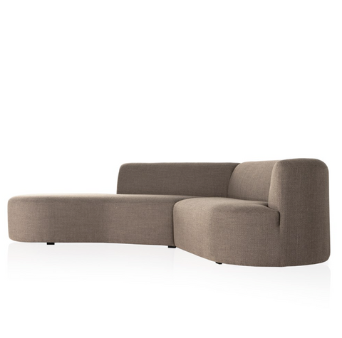 Kipton 2Pc Right Chaise Sectional-Gibson Mink