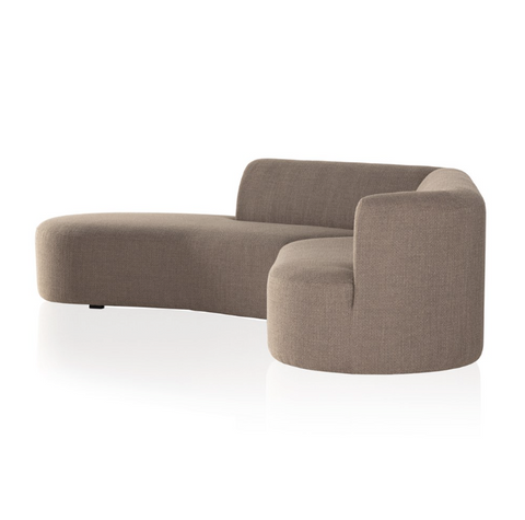 Kipton 2Pc Right Chaise Sectional-Gibson Mink