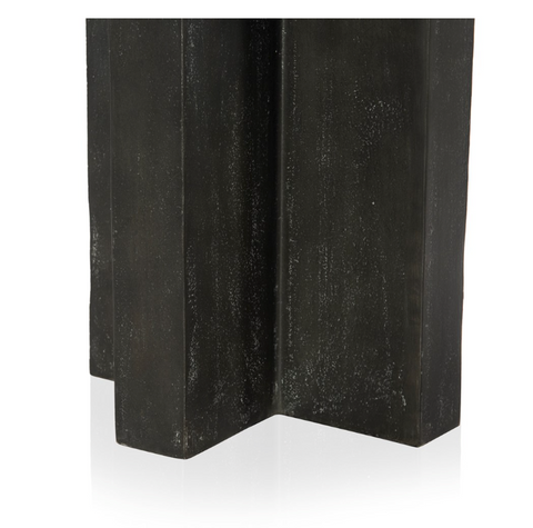 Terrell Outdoor End Table-Aged Grey