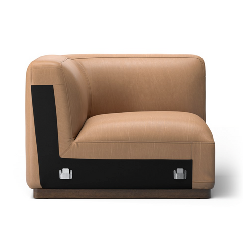 Mabry Corner Piece - Nantucket Taupe