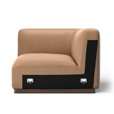 Mabry Corner Piece - Nantucket Taupe