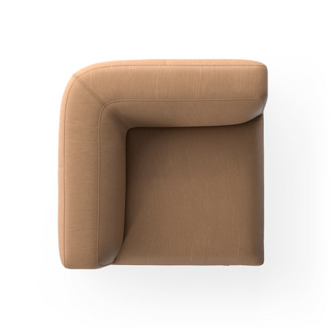 Mabry Corner Piece - Nantucket Taupe