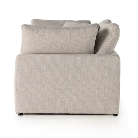 Stevie 2-Pc Sectional Sofa - Gibson Wheat