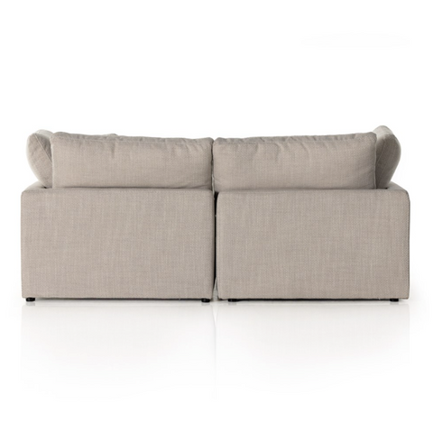 Stevie 2-Pc Sectional Sofa - Gibson Wheat