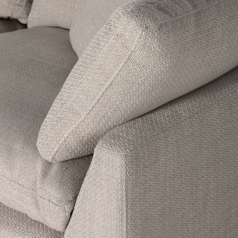 Stevie 2-Pc Sectional Sofa - Gibson Wheat