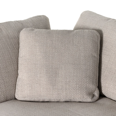 Stevie 2-Pc Sectional Sofa - Gibson Wheat