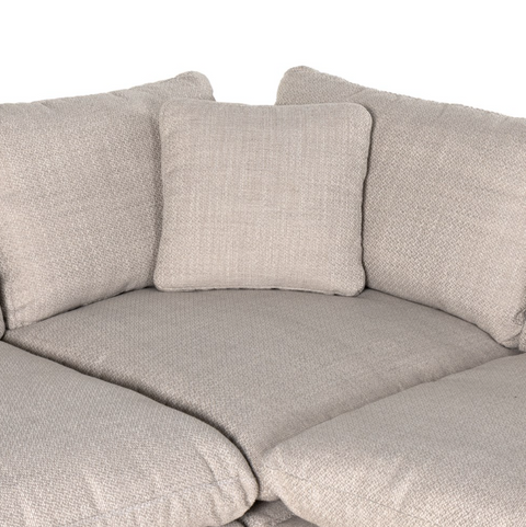 Stevie 5-Pc LAF Sectional Sofa-Gibson Wheat