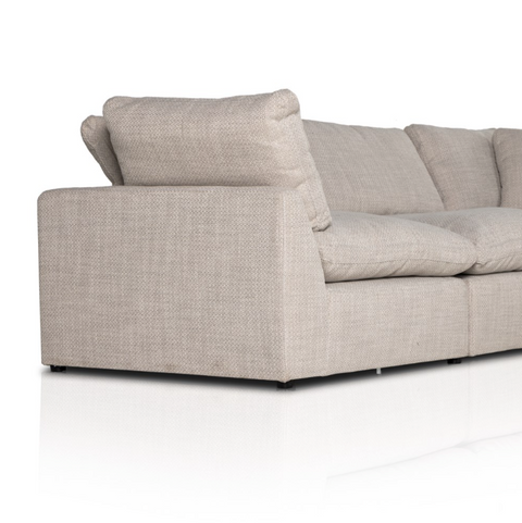 Stevie 5-Pc LAF Sectional Sofa-Gibson Wheat