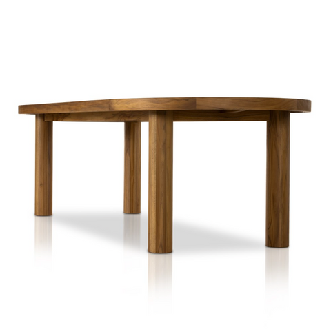 Messina Outdoor Dining Table-112"- Natural