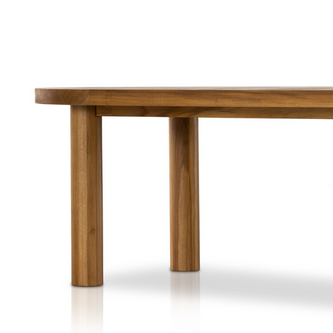 Messina Outdoor Dining Table-112"- Natural
