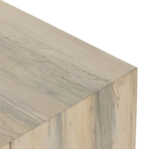Hudson Rectangle Coffee Table-Bleached Spalted Primavera