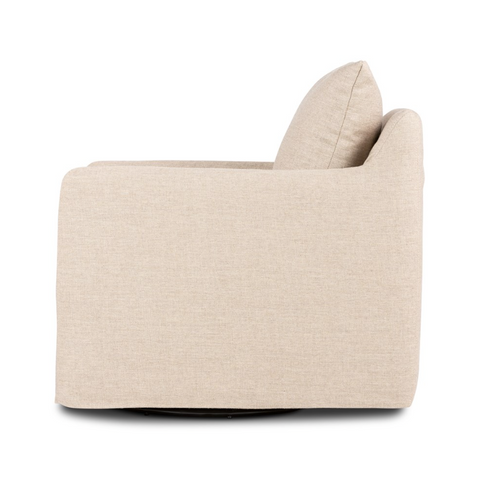 Banks Swivel Chair - Alcala Taupe