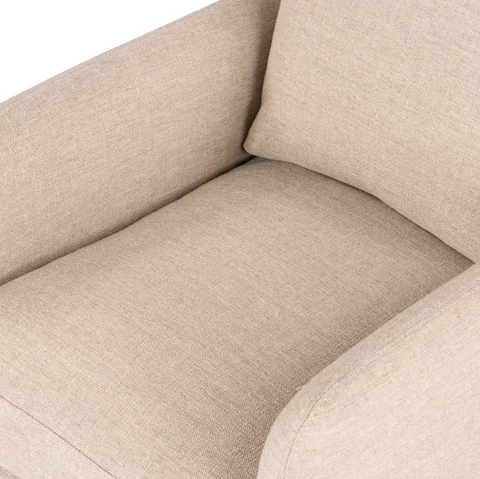 Banks Swivel Chair - Alcala Taupe