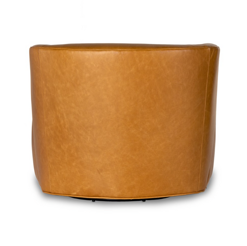 Mila Swivel Chair- Osorno Camel