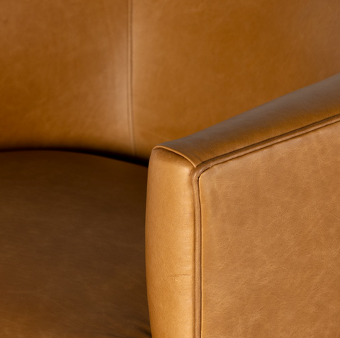 Mila Swivel Chair- Osorno Camel