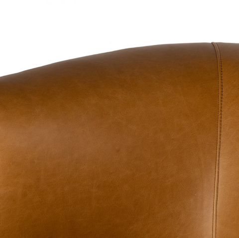 Mila Swivel Chair- Osorno Camel