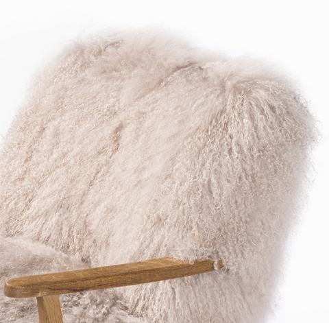 Ashland Armchair- Drifted Oak Taupe Fur