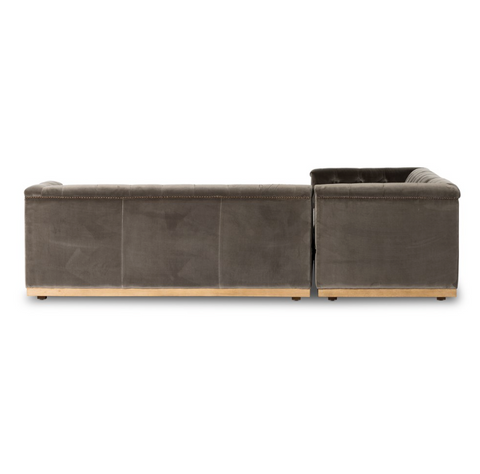 Maxx 3Pc Sectional - 101"- Sapphire Birch