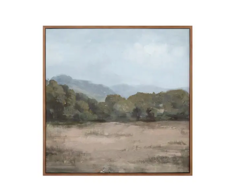 Fair Woodlands Framed Painting