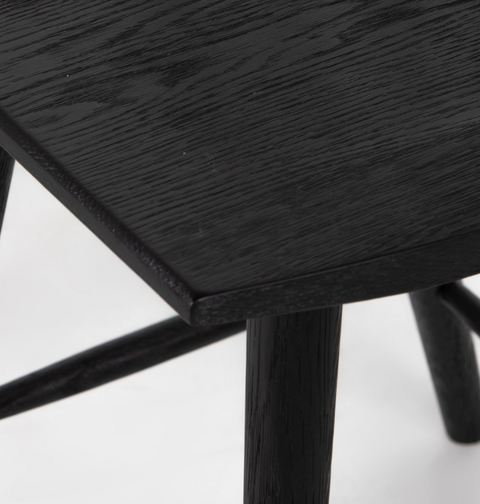 Lewis Windsor Counter Stool - Black Oak