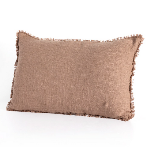 Tharp Outdoor Pillow - Textured Taupe
