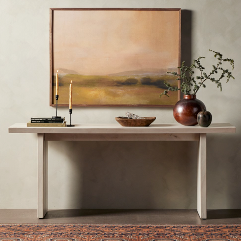 Katarina Console Table - Bleached Guanacaste