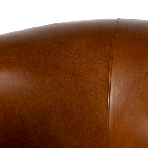 Mila Swivel Chair- Riviera Cognac