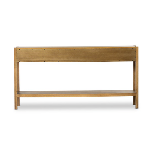 Meadow Console Table - Tawny Oak