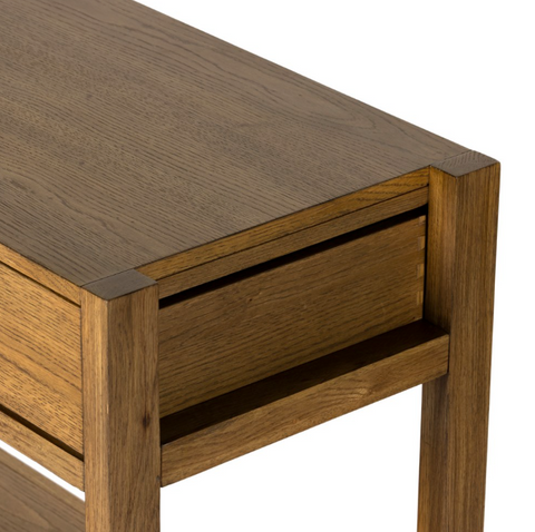 Meadow Console Table - Tawny Oak