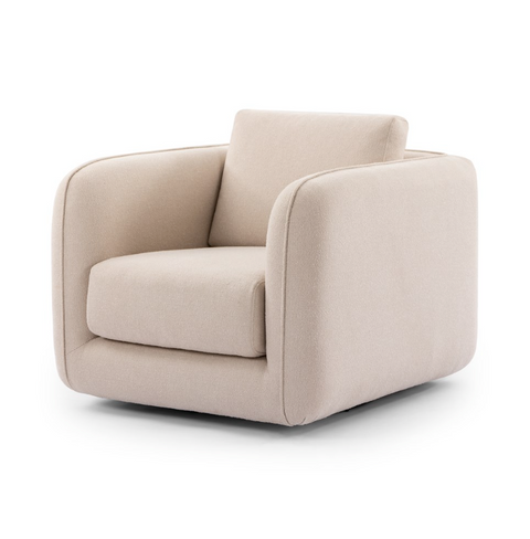 Malakai Swivel Chair - Capri Oatmeal