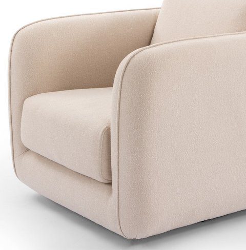 Malakai Swivel Chair - Capri Oatmeal