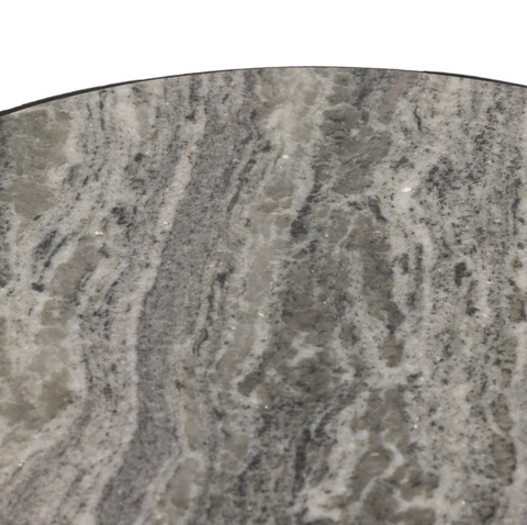Corbettt End Table - River Grey Marble