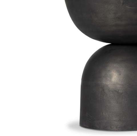 Corbettt End Table - River Grey Marble