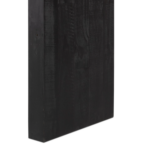 Matthes Reclaimed Pine Console Table - Aged Black Pine