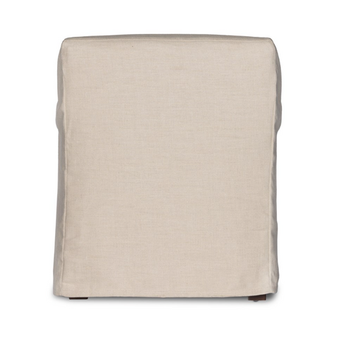 Bridges Slipcover Dining Armchair - Brussels Natural