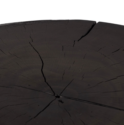 Tino End Table- Rubbed Black