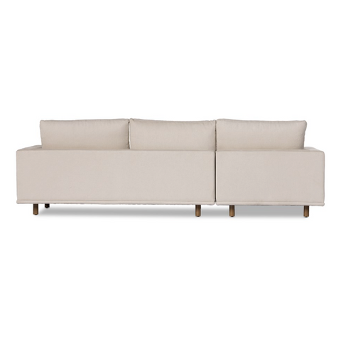 Dom 2-Pc Sectional-LAF Chaise - Bonnell Ivory