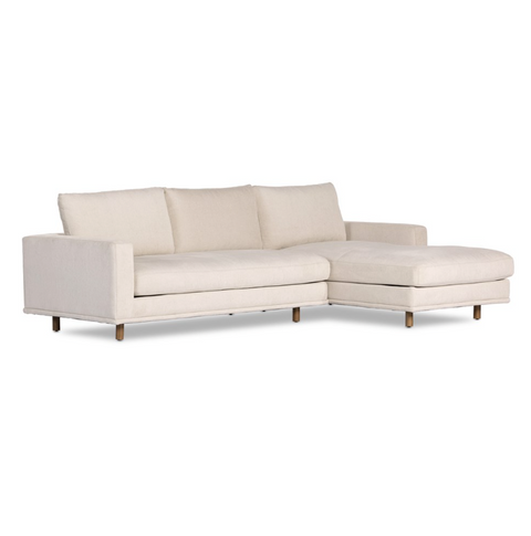 Dom 2-Pc Sectional-RAF Chaise - Bonnell Ivory
