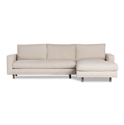 Dom 2-Pc Sectional-RAF Chaise - Bonnell Ivory